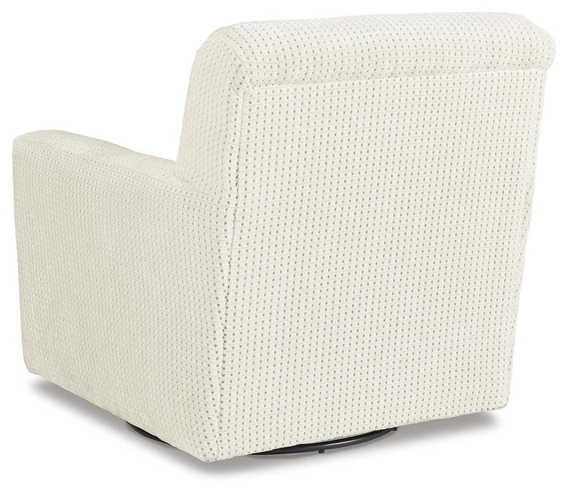 Herstow Swivel Glider Accent Chair - Dream Home Furniture & Mattress (Waite Park, MN)