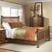 Oak Park King Slat Bed - Dream Home Furniture & Mattress (Waite Park, MN)