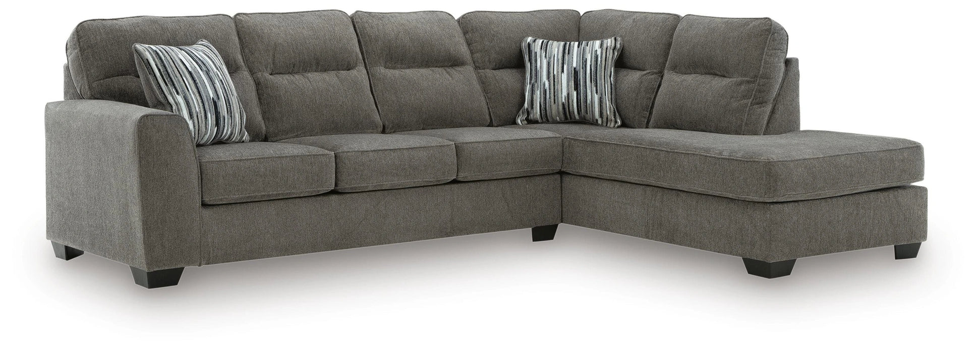 Olten Sectional with Chaise - Dream Home Furniture & Mattress (Waite Park, MN)