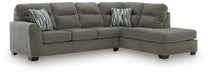 Olten Sectional with Chaise - Dream Home Furniture & Mattress (Waite Park, MN)