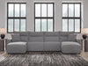 Modmax Power Reclining Sectional with Chaise - Dream Home Furniture & Mattress (Waite Park, MN)