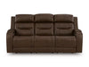 Knightington Power Reclining Sofa with Audio Seating - Dream Home Furniture & Mattress (Waite Park, MN)