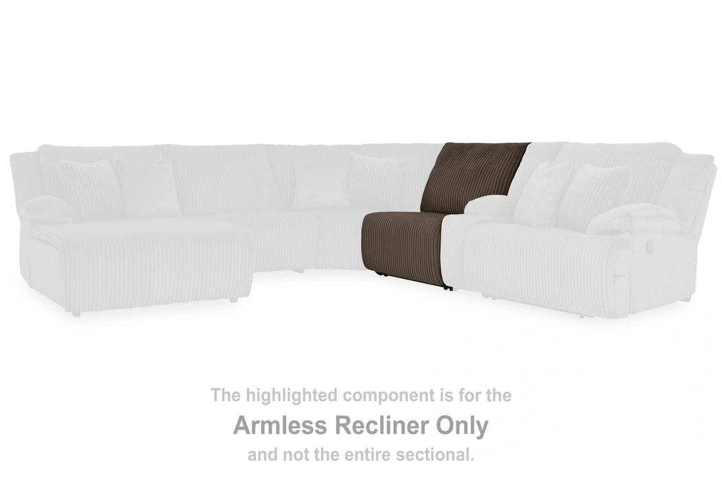 Top Tier Reclining Sofa Chaise Sectional - Dream Home Furniture & Mattress (Waite Park, MN)