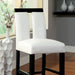 LUMINAR II Black/White Counter Ht. Chair (2/CTN) - Dream Home Furniture & Mattress (Waite Park, MN)