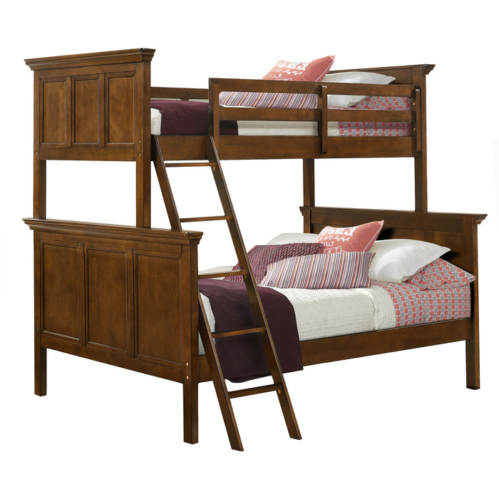 San Mateo Youth Twin over Full Bunk Bed - Dream Home Furniture & Mattress (Waite Park, MN)