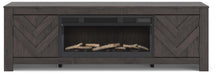 Cayboni 71" TV Stand with Electric Fireplace - Dream Home Furniture & Mattress (Waite Park, MN)