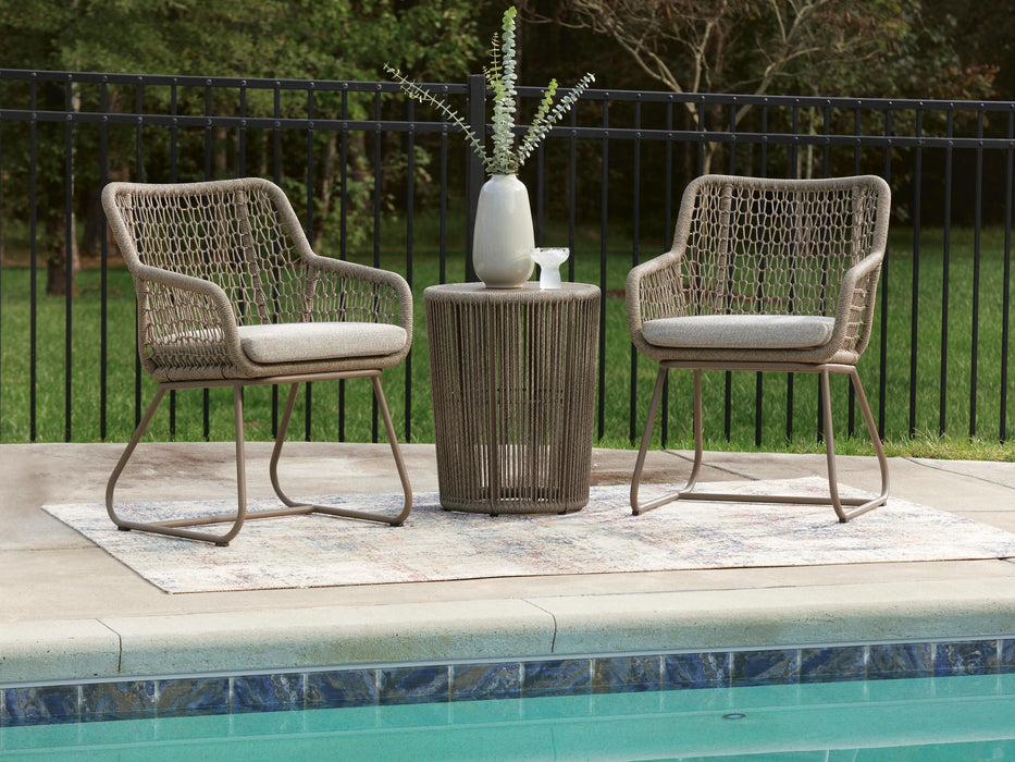 Majors Beach Outdoor Table and 2 Chairs - Dream Home Furniture & Mattress (Waite Park, MN)