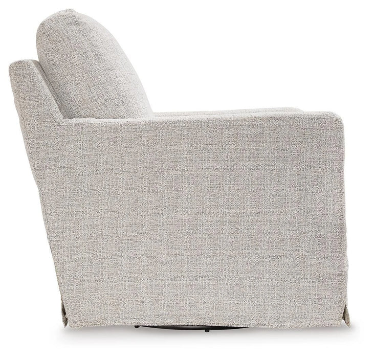 Nenana Next-Gen Nuvella Swivel Glider Accent Chair - Dream Home Furniture & Mattress (Waite Park, MN)