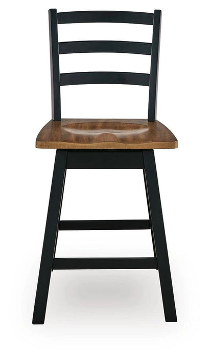 Wildenauer Counter Height Swivel Barstool - Dream Home Furniture & Mattress (Waite Park, MN)