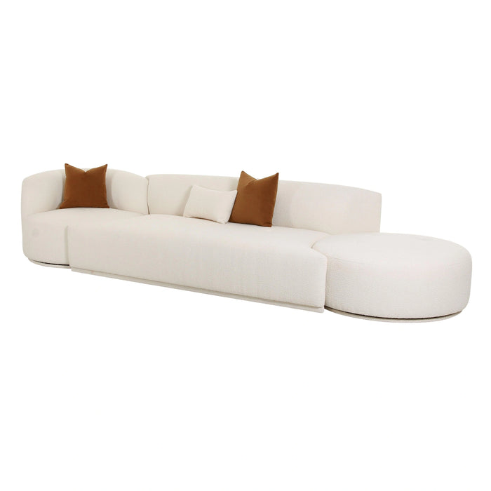 Fickle Cream Boucle Modular Sofa