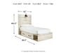 Cambeck Bed with 2 Storage Drawers - Dream Home Furniture & Mattress (Waite Park, MN)