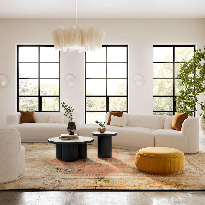 Fickle Cream Boucle Modular Sofa