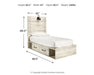 Cambeck Bed with 4 Storage Drawers - Dream Home Furniture & Mattress (Waite Park, MN)