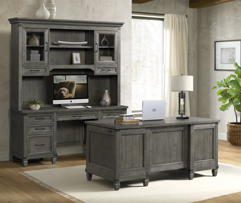 Foundry Executive Desk - Dream Home Furniture & Mattress (Waite Park, MN)
