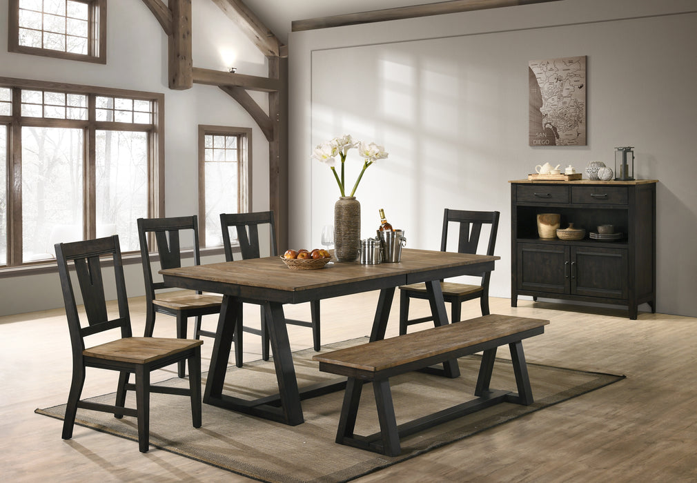 Harper Dining Bench - Dream Home Furniture & Mattress (Waite Park, MN)