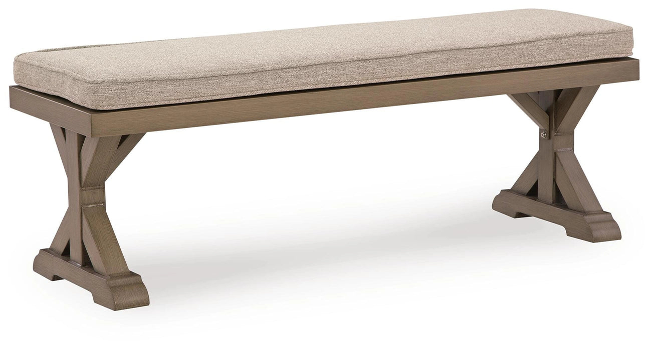 Laguna Heights Bench with Cushion - Dream Home Furniture & Mattress (Waite Park, MN)