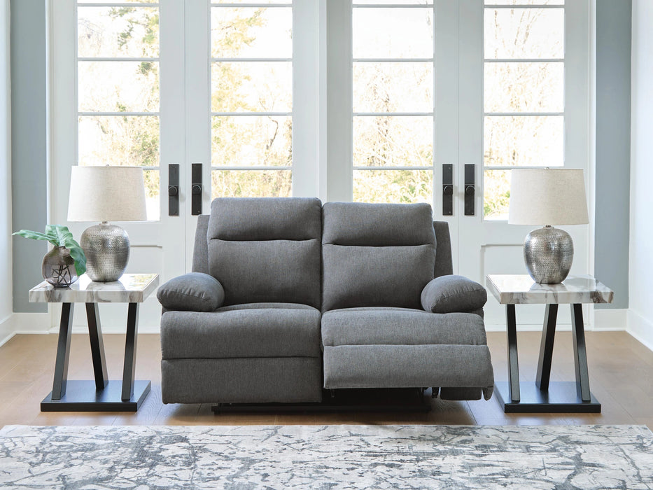 Side-Swipe Reclining Loveseat - Dream Home Furniture & Mattress (Waite Park, MN)