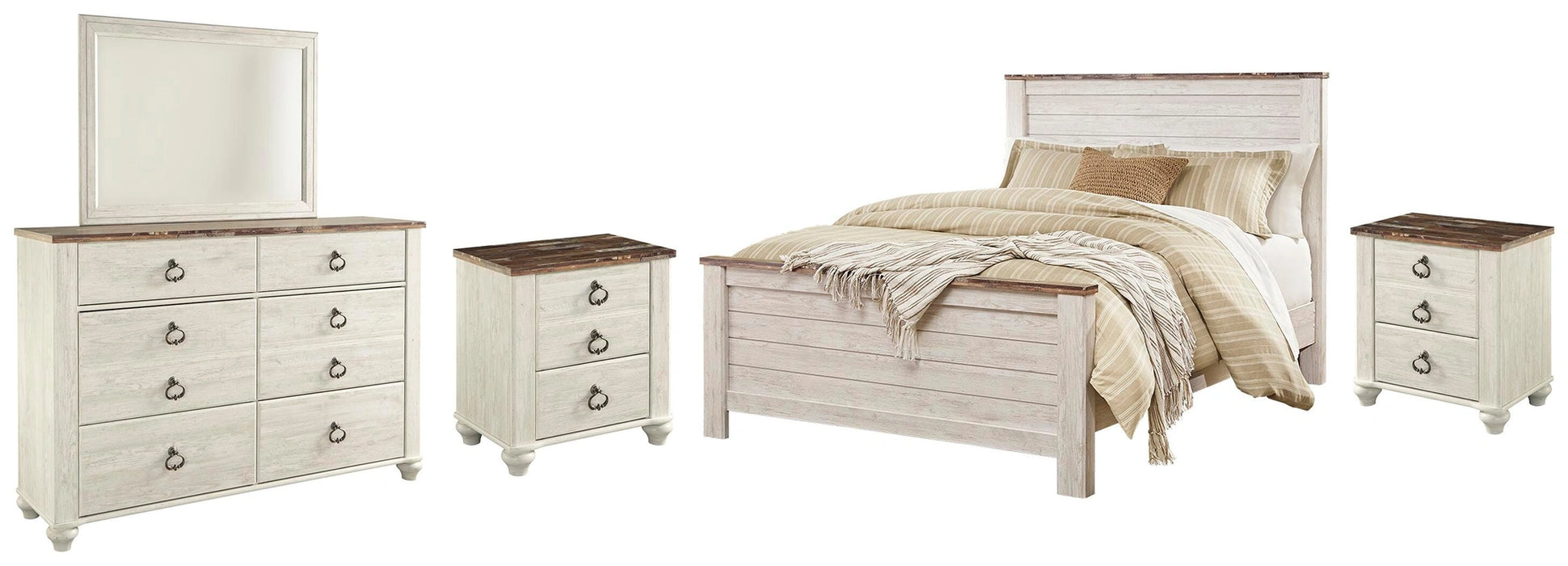 Willowton Bedroom Set - Dream Home Furniture & Mattress (Waite Park, MN)