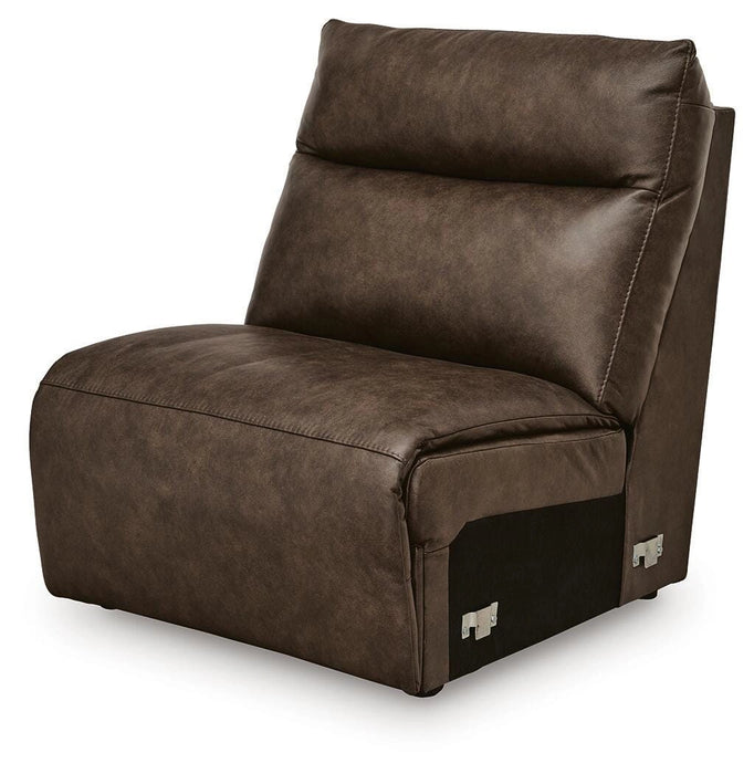 ModZ Power Reclining Sectional with Audio Consoles - Dream Home Furniture & Mattress (Waite Park, MN)