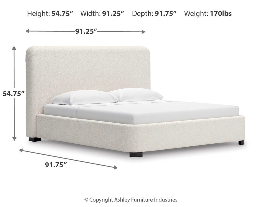 Brintstreet Upholstered Bed - Dream Home Furniture & Mattress (Waite Park, MN)
