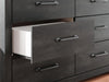 Hollivern Dresser and Mirror - Dream Home Furniture & Mattress (Waite Park, MN)