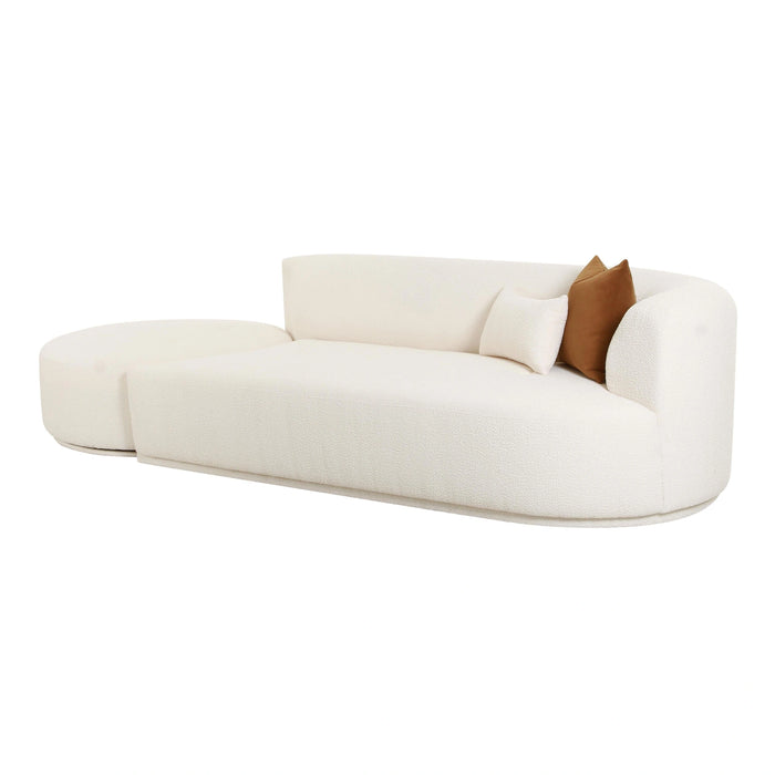Fickle Cream Boucle Modular Sofa