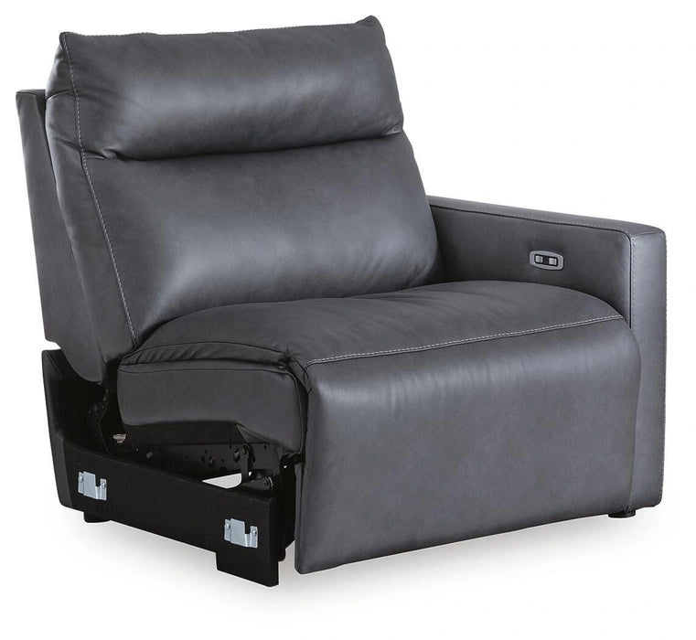 ModZ Power Reclining Sectional with Audio Consoles - Dream Home Furniture & Mattress (Waite Park, MN)