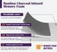 Nasturtium 10" E.King Bamboo Charcoal Infused Memory Foam - Dream Home Furniture & Mattress (Waite Park, MN)