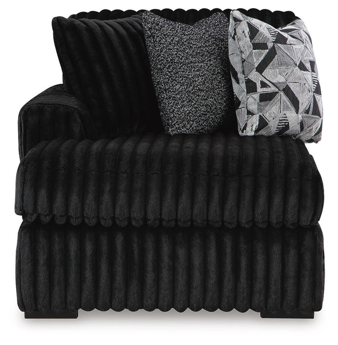 Midnight-Madness Super Chaise - Dream Home Furniture & Mattress (Waite Park, MN)