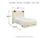 Cambeck Bed with 2 Storage Drawers - Dream Home Furniture & Mattress (Waite Park, MN)