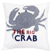 Jody White 20" X 20" Pillow, Crab - Dream Home Furniture & Mattress (Waite Park, MN)