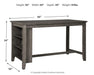 Caitbrook Counter Height Dining Table - Dream Home Furniture & Mattress (Waite Park, MN)