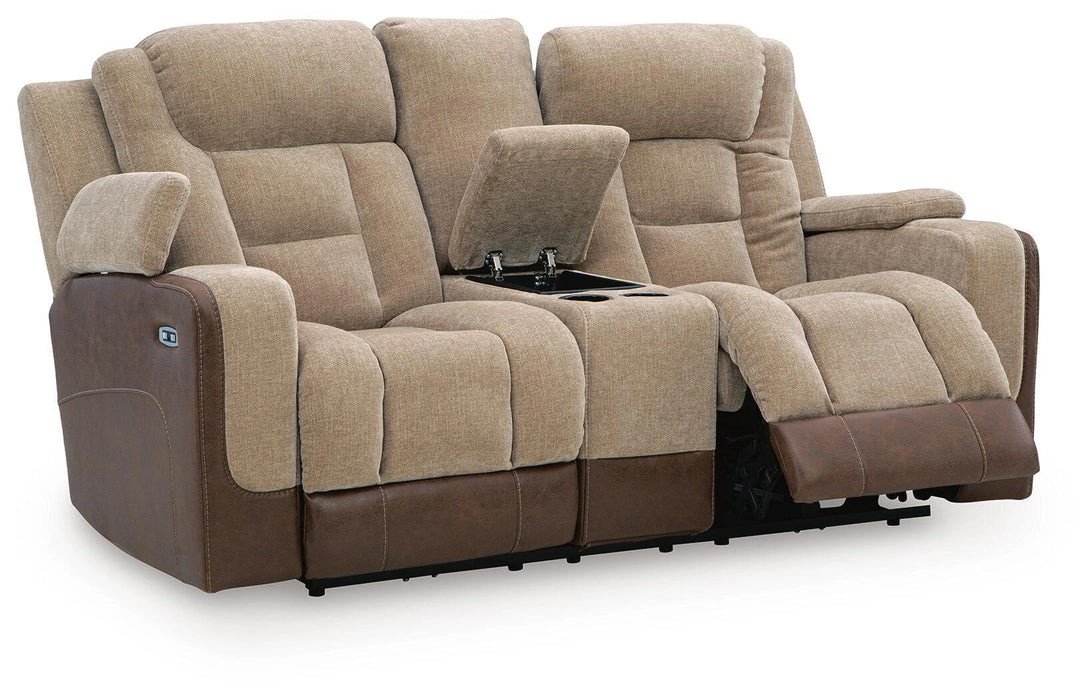 Mixed Motion Loveseat - Dream Home Furniture & Mattress (Waite Park, MN)