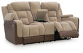 Mixed Motion Loveseat - Dream Home Furniture & Mattress (Waite Park, MN)