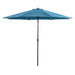 Mora 11' Outdoor Umbrella + 21" Round Base - Dream Home Furniture & Mattress (Waite Park, MN)