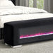 Elnath Bench w/ Visual Crystal Fireplace - Dream Home Furniture & Mattress (Waite Park, MN)