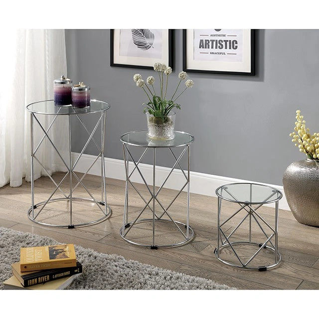 Madyson 3 Pc. Nesting Table - Dream Home Furniture & Mattress (Waite Park, MN)