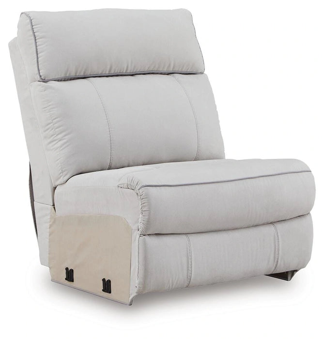 Social Pointe Reclining Sectional with Storage Consoles - Dream Home Furniture & Mattress (Waite Park, MN)