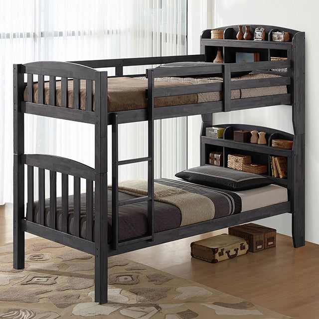 Stutsman Twin/Twin Bunk Bed - Dream Home Furniture & Mattress (Waite Park, MN)