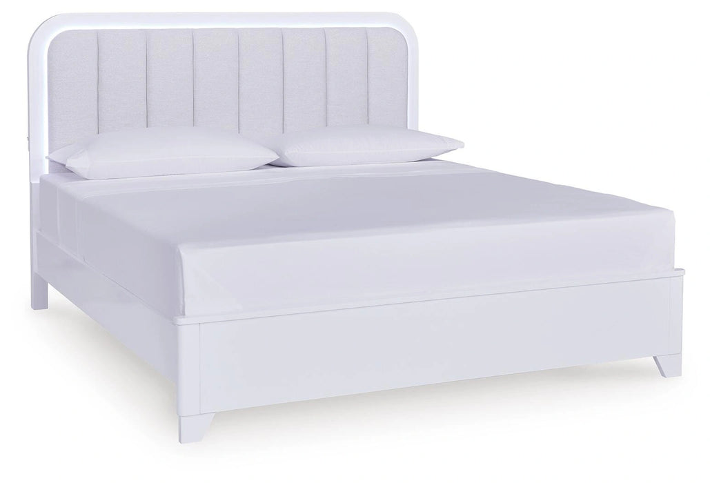 Jarlee Upholstered Bed - Dream Home Furniture & Mattress (Waite Park, MN)