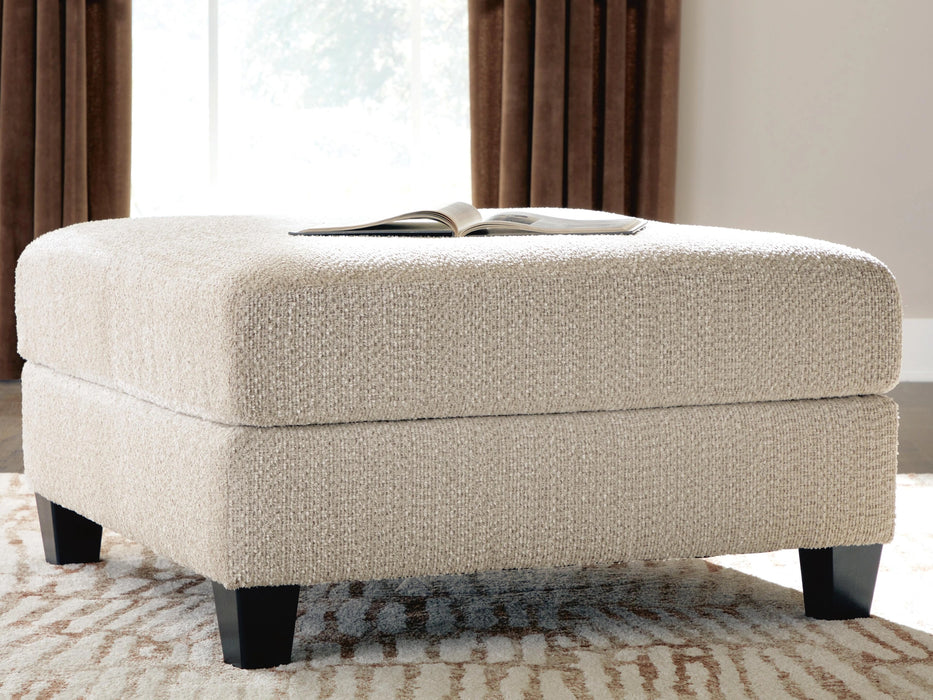 Steelwater Retreat Oversized Accent Ottoman - Dream Home Furniture & Mattress (Waite Park, MN)