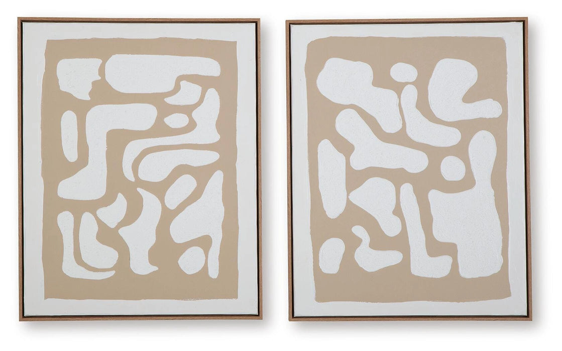 Waldett Wall Art (Set of 2) - Dream Home Furniture & Mattress (Waite Park, MN)