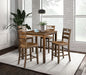 Lubbock 5 Pc. Counter Ht. Table Set - Dream Home Furniture & Mattress (Waite Park, MN)