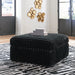 Midnight-Madness Oversized Accent Ottoman - Dream Home Furniture & Mattress (Waite Park, MN)