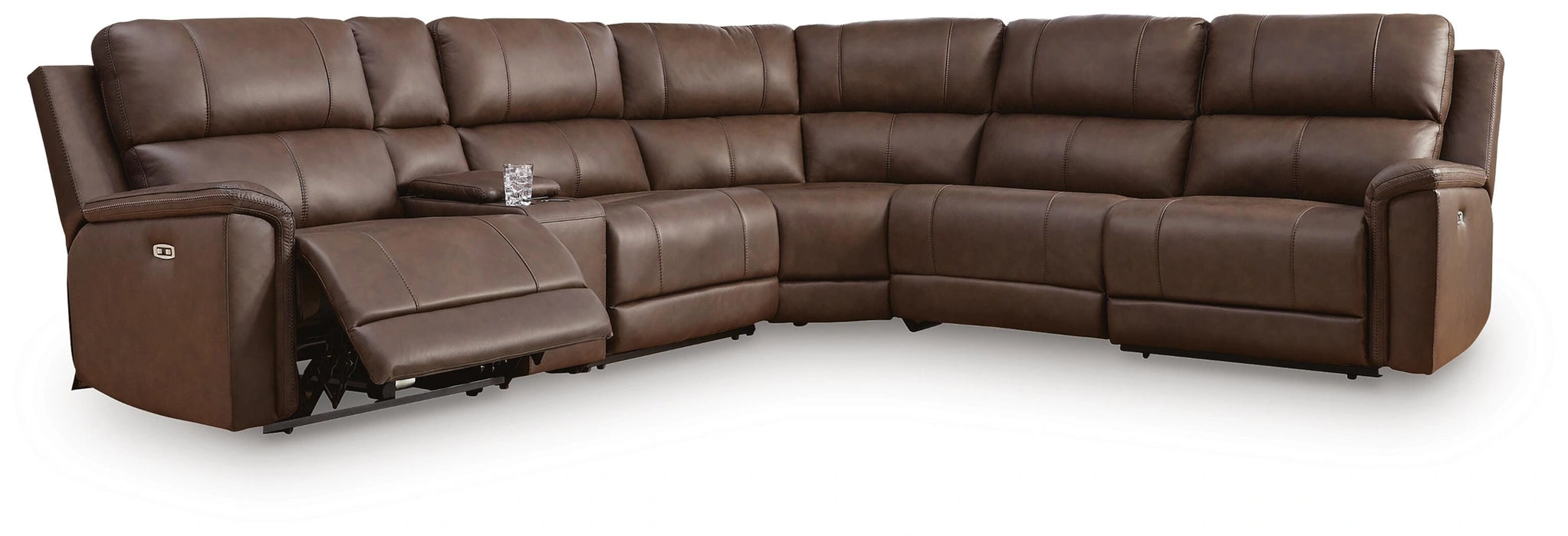 Bleckley Power Reclining Sectional - Dream Home Furniture & Mattress (Waite Park, MN)