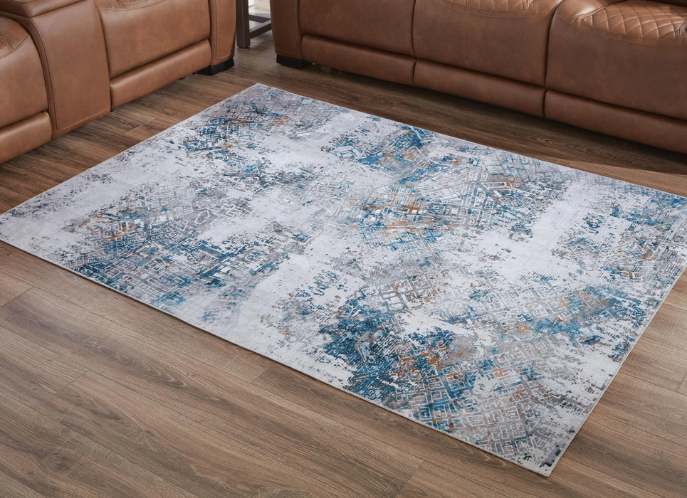 Garyard 5' x 7' Washable Rug - Dream Home Furniture & Mattress (Waite Park, MN)