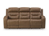 Knightington Power Reclining Sofa with Audio Seating - Dream Home Furniture & Mattress (Waite Park, MN)