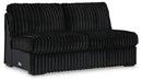 Midnight-Madness Sectional with Chaise - Dream Home Furniture & Mattress (Waite Park, MN)
