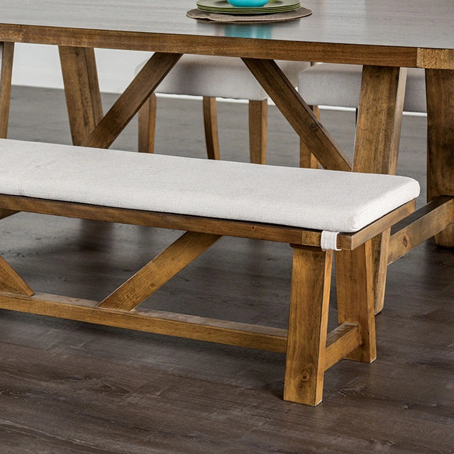 Losone Bench w/ Cushion - Dream Home Furniture & Mattress (Waite Park, MN)