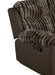Dionysus Manual Glider Recliner Brown - Dream Home Furniture & Mattress (Waite Park, MN)